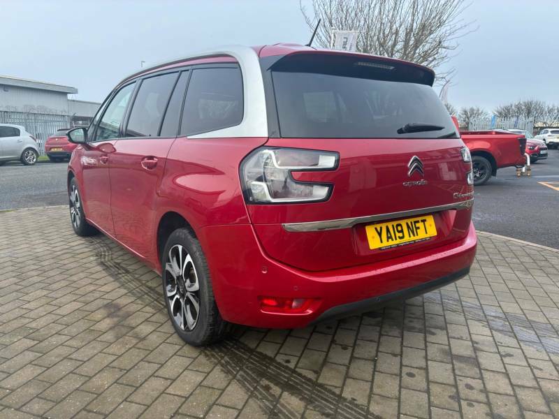 Citroen Grand C4 SpaceTourer 1.5 Bluehdi 130 Flair Eat8 - 2019 19 YA19NFT Red #4