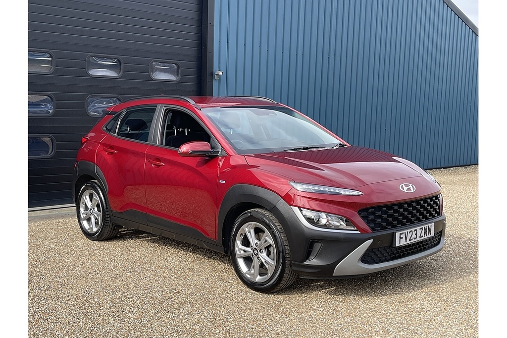 Hyundai Kona T-gdi Mhev Se Connect 2023 U2525 Ulez Red