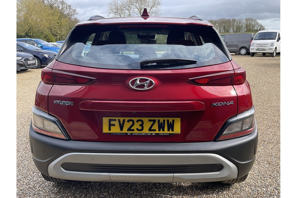 Hyundai Kona T-gdi Mhev Se Connect 2023 U2525 Ulez FV23ZWW Red #6