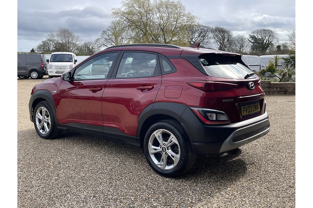 Hyundai Kona T-gdi Mhev Se Connect 2023 U2525 Ulez FV23ZWW Red #5