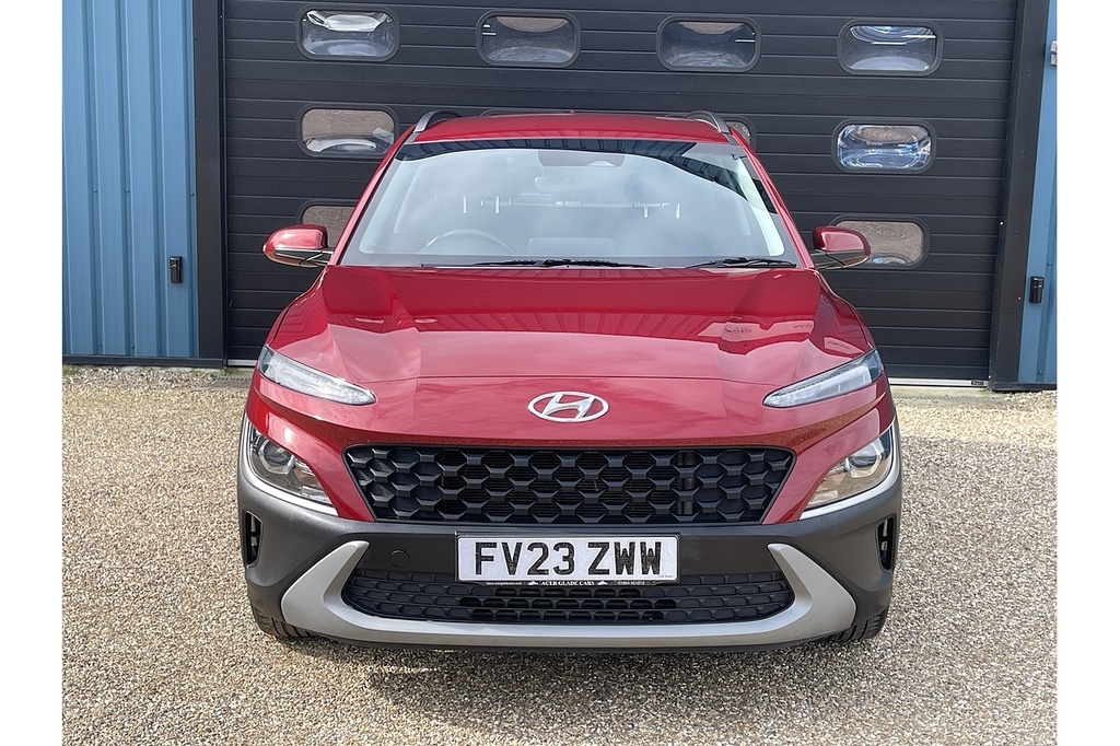 Hyundai Kona T-gdi Mhev Se Connect 2023 U2525 Ulez FV23ZWW Red #2