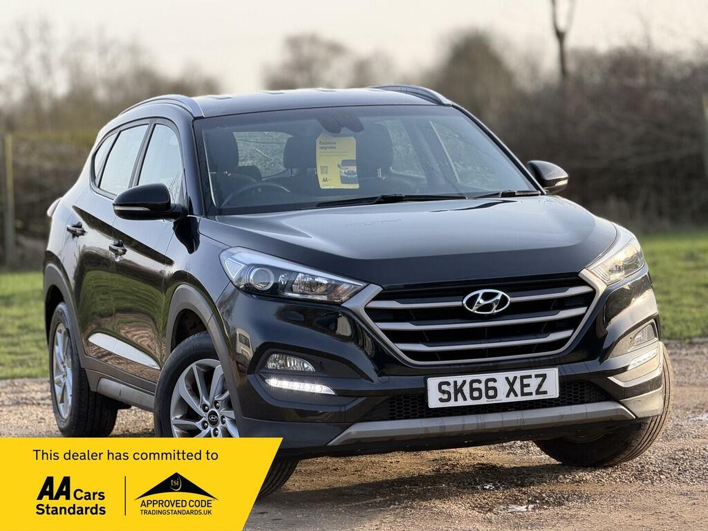 Hyundai Tucson 1.6 Gdi Blue Drive Se Euro 6 Ss Black