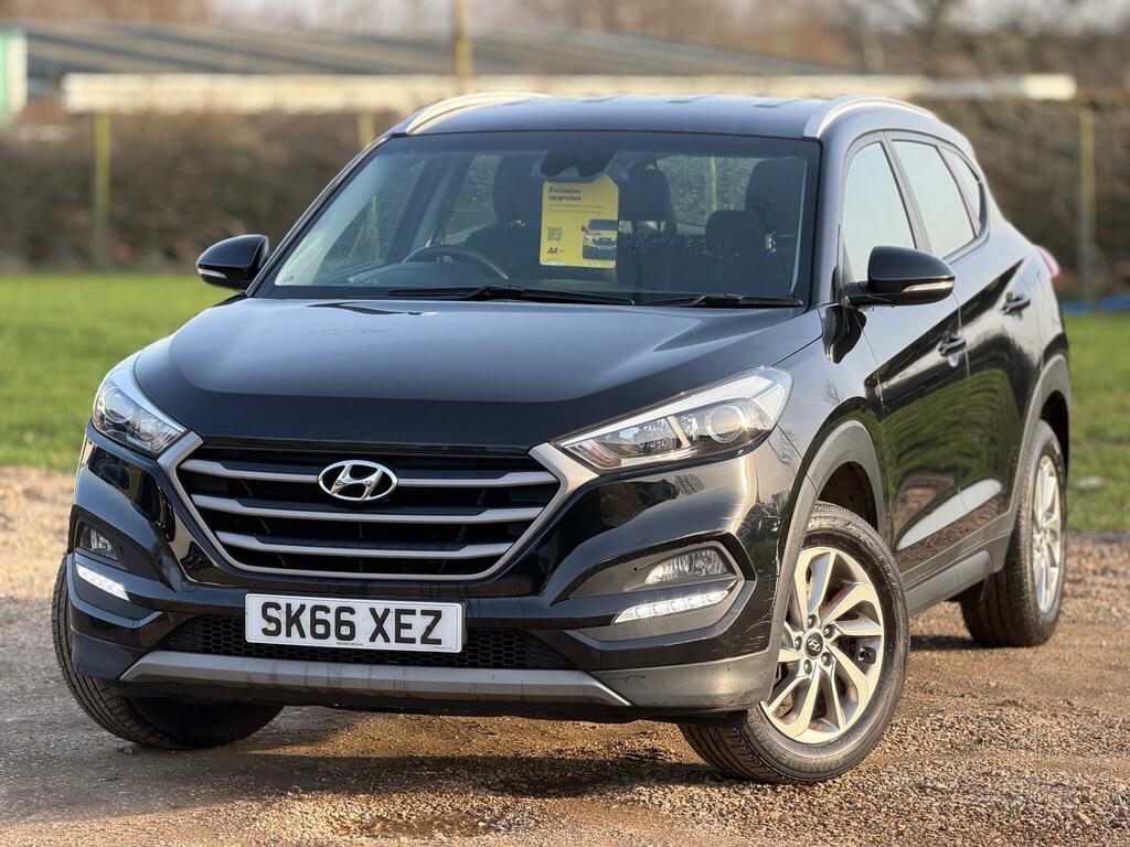 Hyundai Tucson 1.6 Gdi Blue Drive Se Euro 6 Ss SK66XEZ Black #3