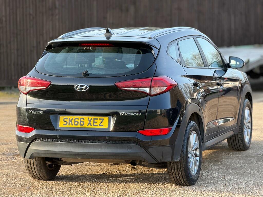 Hyundai Tucson 1.6 Gdi Blue Drive Se Euro 6 Ss SK66XEZ Black #5