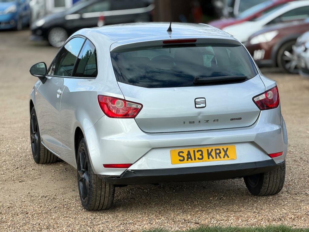 Seat Ibiza 1.4 Toca Sport Coupe Euro 5 SA13KRX Silver #4