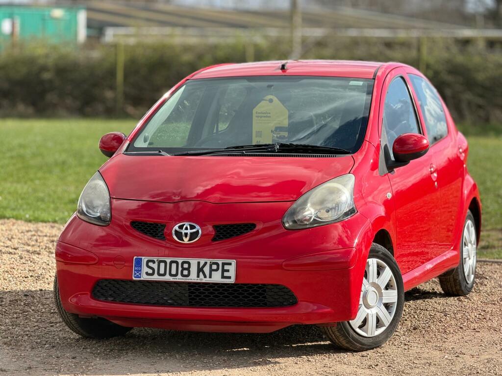 Toyota Aygo 1.0 Vvt-i Multimode Euro 4 SO08KPE Red #3