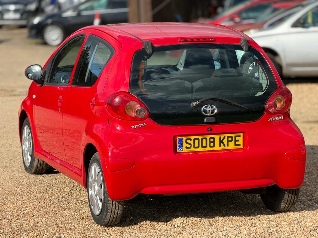 Toyota Aygo 1.0 Vvt-i Multimode Euro 4 SO08KPE Red #4