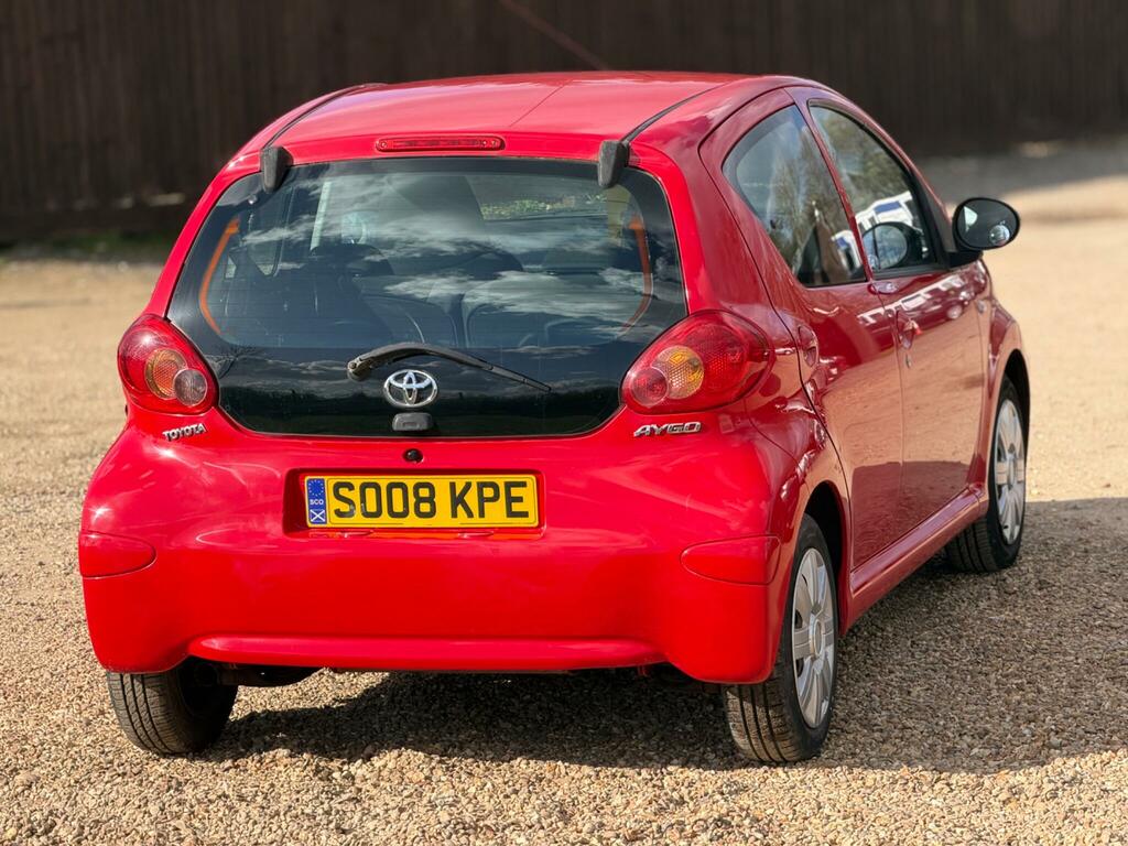 Toyota Aygo 1.0 Vvt-i Multimode Euro 4 SO08KPE Red #5