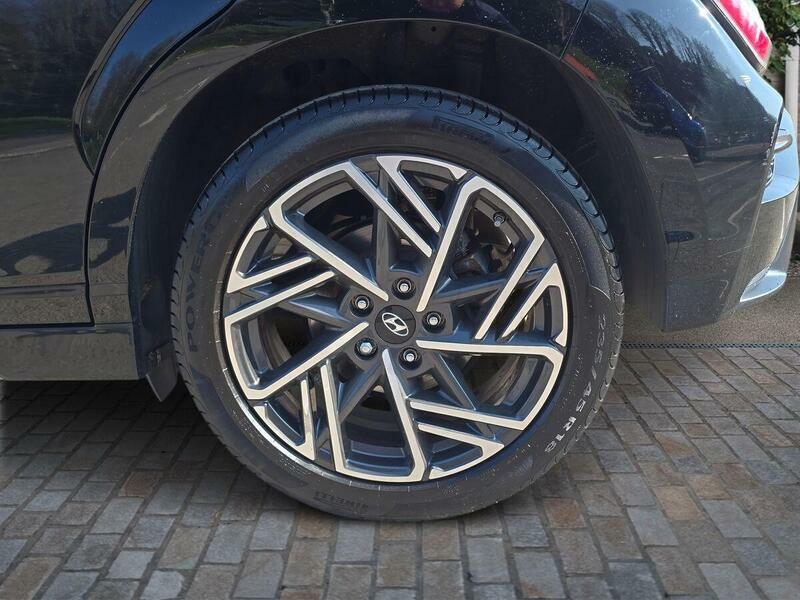 Hyundai Kona 1.0 T-gdi Mhev N Line Suv Hybrid CP72FVF Black #4
