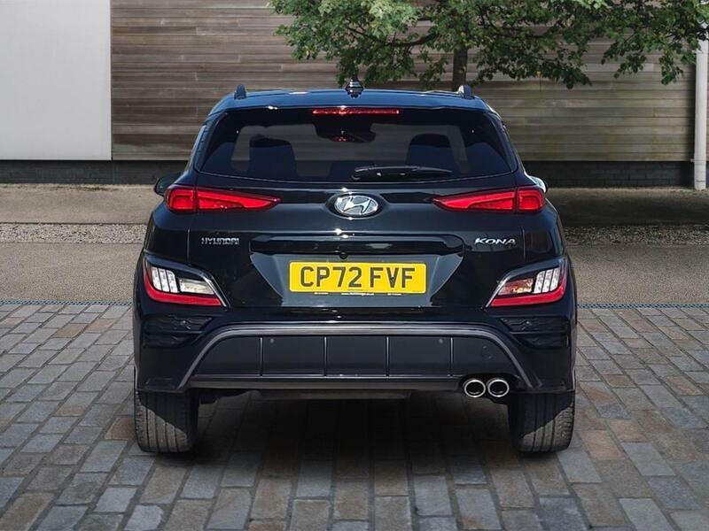Hyundai Kona 1.0 T-gdi Mhev N Line Suv Hybrid CP72FVF Black #6