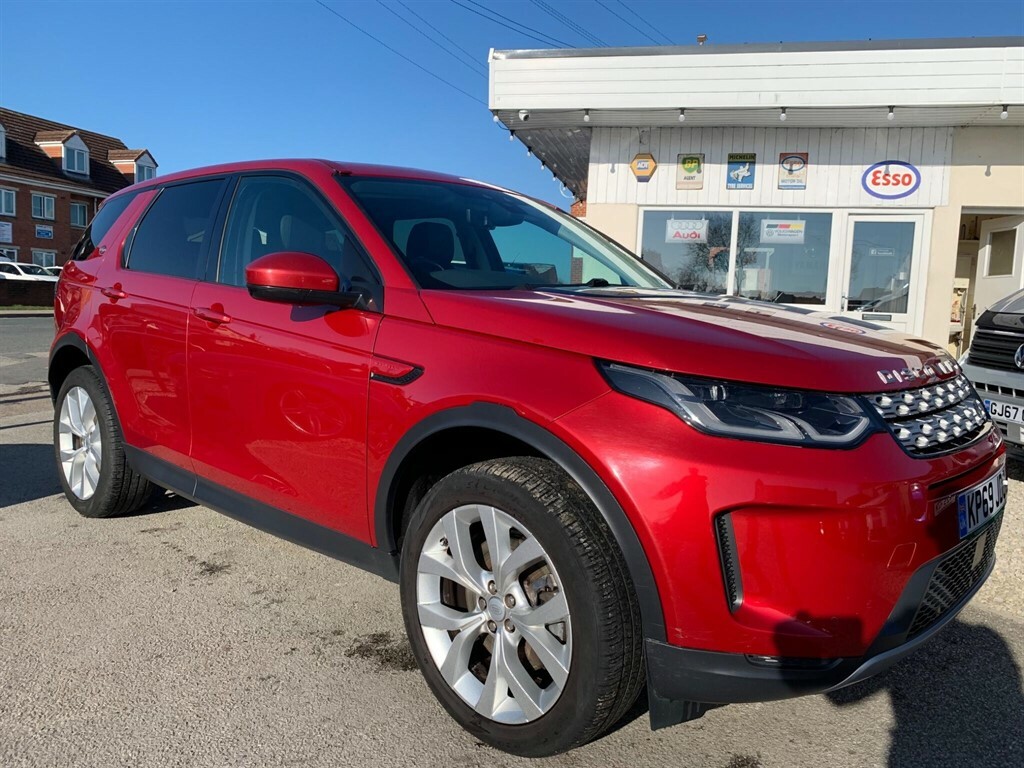 Land Rover Discovery Sport 2.0 D180 Mhev Hse 4Wd Euro 6 Ss Red