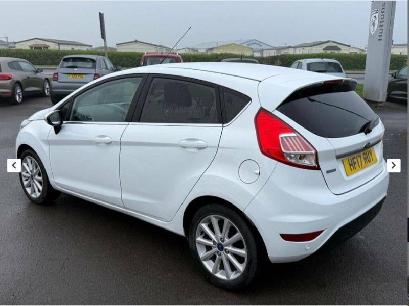 Ford Fiesta Titanium Turbo - 2017 17 HF17RUY White #4