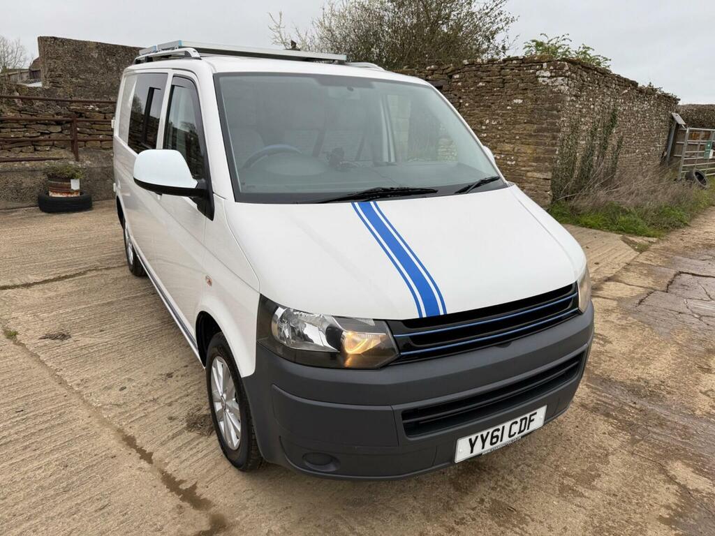 Volkswagen Transporter Panel Van 2.0 Tdi T30 L1 H1 201161 YY61CDF White #6