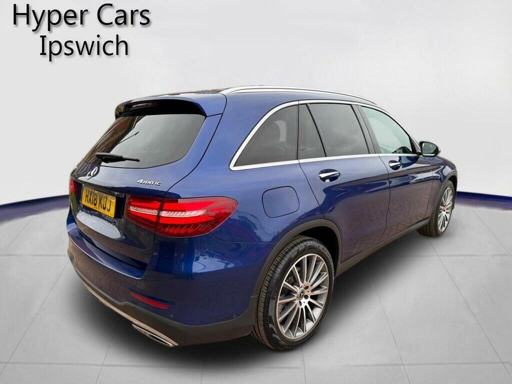 Mercedes-Benz GLC Class Suv 2.1 Glc250d Amg Line Premium G-tronic 4Matic HX18KOJ Blue #4