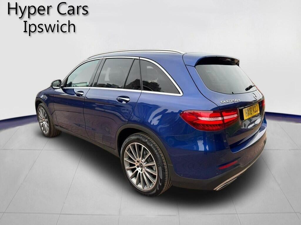 Mercedes-Benz GLC Class Suv 2.1 Glc250d Amg Line Premium G-tronic 4Matic HX18KOJ Blue #5
