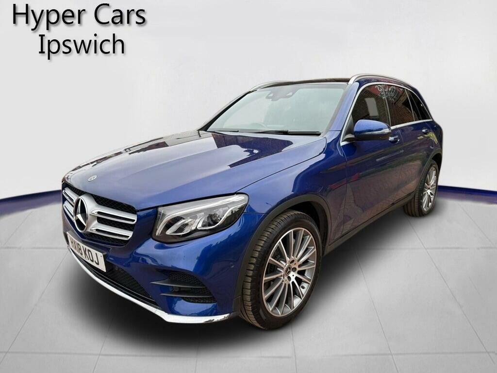 Mercedes-Benz GLC Class Suv 2.1 Glc250d Amg Line Premium G-tronic 4Matic HX18KOJ Blue #3