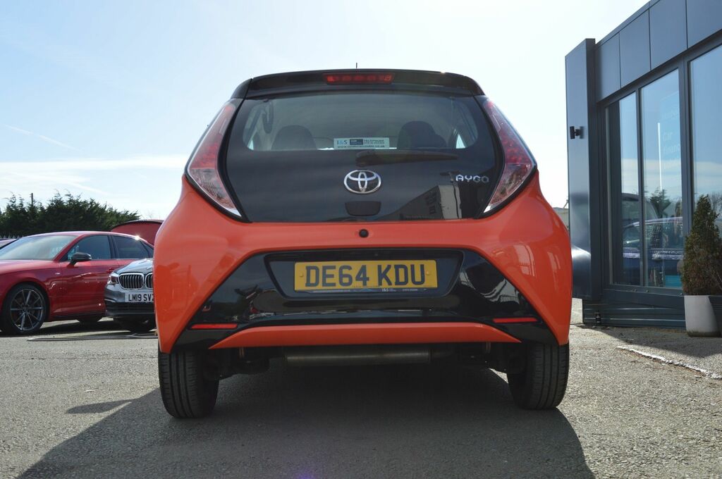 Toyota Aygo Vvt-i X-cite Hatchback DE64KDU Orange #6
