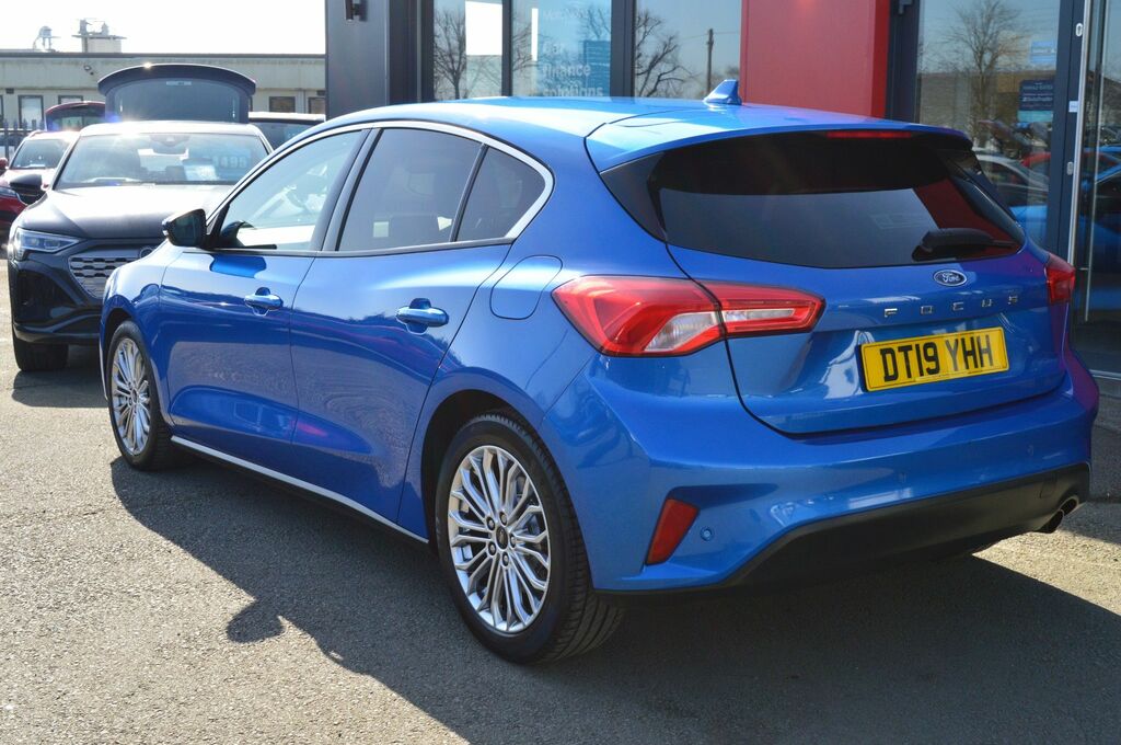 Ford Focus Ecoblue Titanium X Hatchback Blue #6