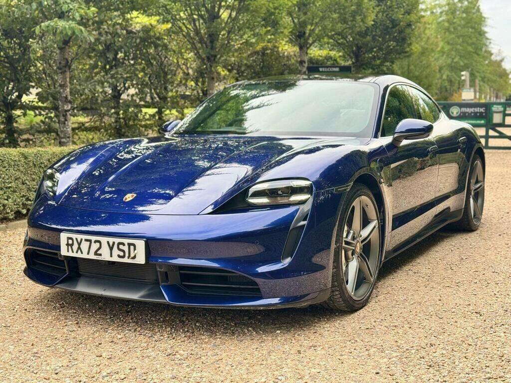 Porsche Taycan Saloon Performance Plus 93.4Kwh Turbo 4Wd Blue