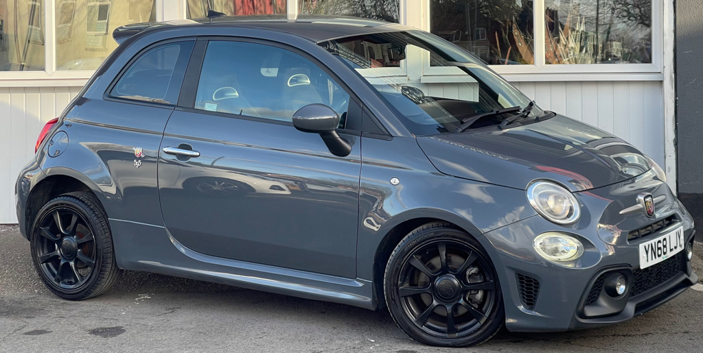 Abarth 595 1.4 T-jet 70Th Hatchback Euro 6 YN68LJY Grey #3