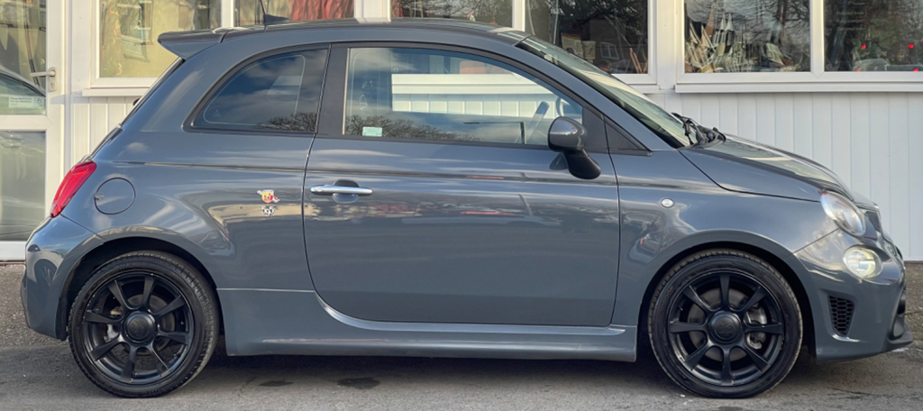 Abarth 595 1.4 T-jet 70Th Hatchback Euro 6 YN68LJY Grey #2
