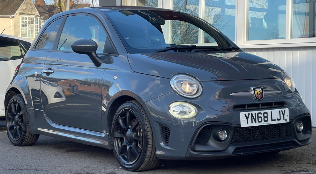 Abarth 595 1.4 T-jet 70Th Hatchback Euro 6 YN68LJY Grey #4