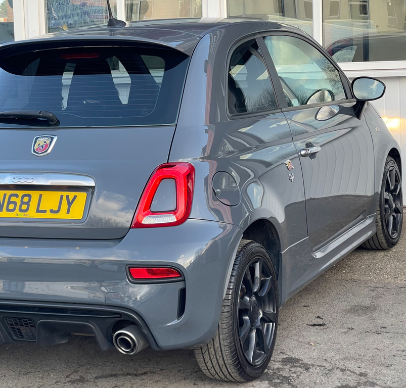 Abarth 595 1.4 T-jet 70Th Hatchback Euro 6 YN68LJY Grey #5