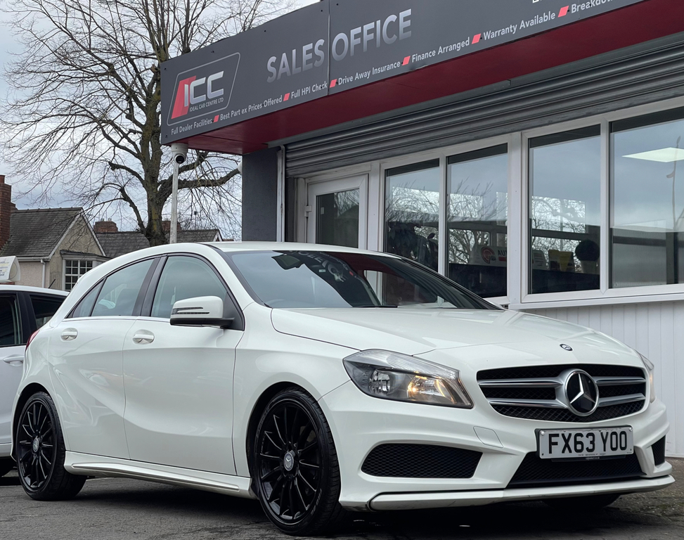 Mercedes-Benz A Class 1.5 Amg Sport Hatchback Euro 5 FX63YOO White #4