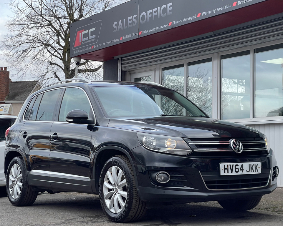 Volkswagen Tiguan 2.0 Tdi Bluemotion Tech Match Suv Manua HV64JKK Black #4