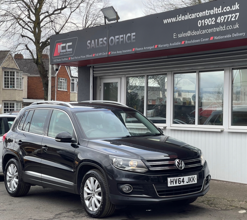Volkswagen Tiguan 2.0 Tdi Bluemotion Tech Match Suv Manua HV64JKK Black #5
