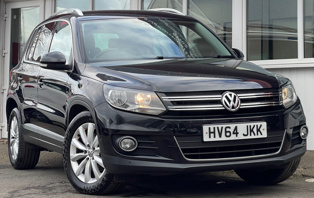 Volkswagen Tiguan 2.0 Tdi Bluemotion Tech Match Suv Manua HV64JKK Black #2