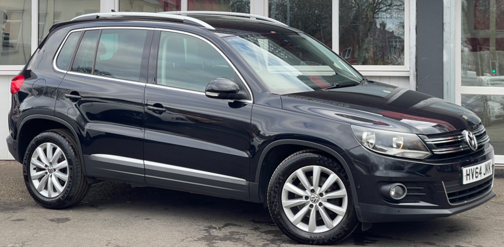 Volkswagen Tiguan 2.0 Tdi Bluemotion Tech Match Suv Manua HV64JKK Black #3