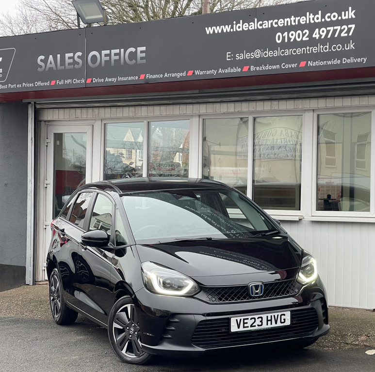 Honda Jazz 1.5 H I-mmd Advance Hatchback Hybrid Ec Black