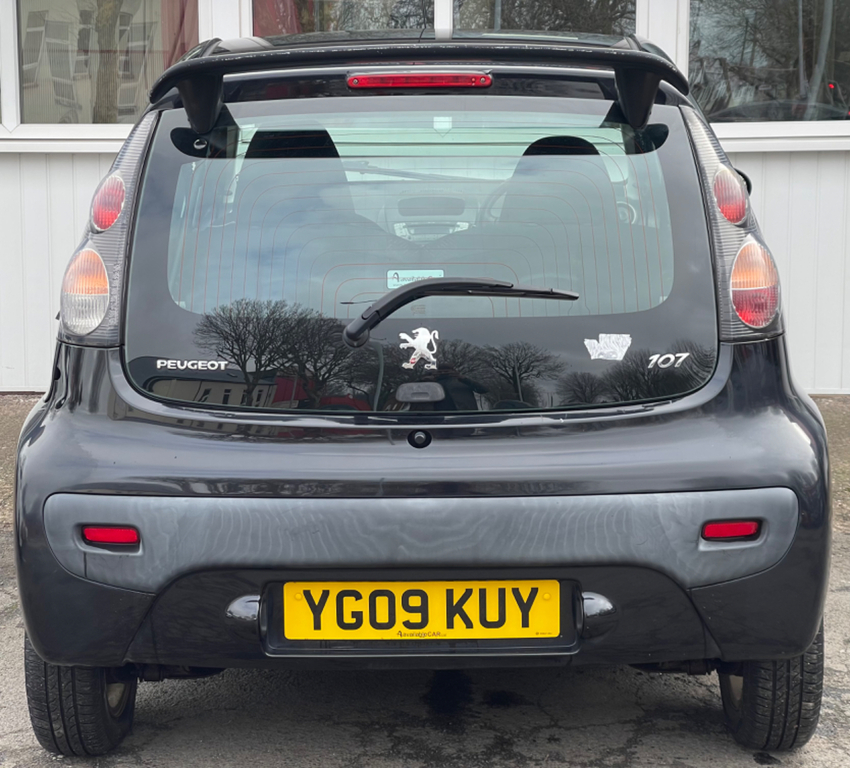 Peugeot 107 1.0 12V Verve Hatchback Euro 4 Black #6