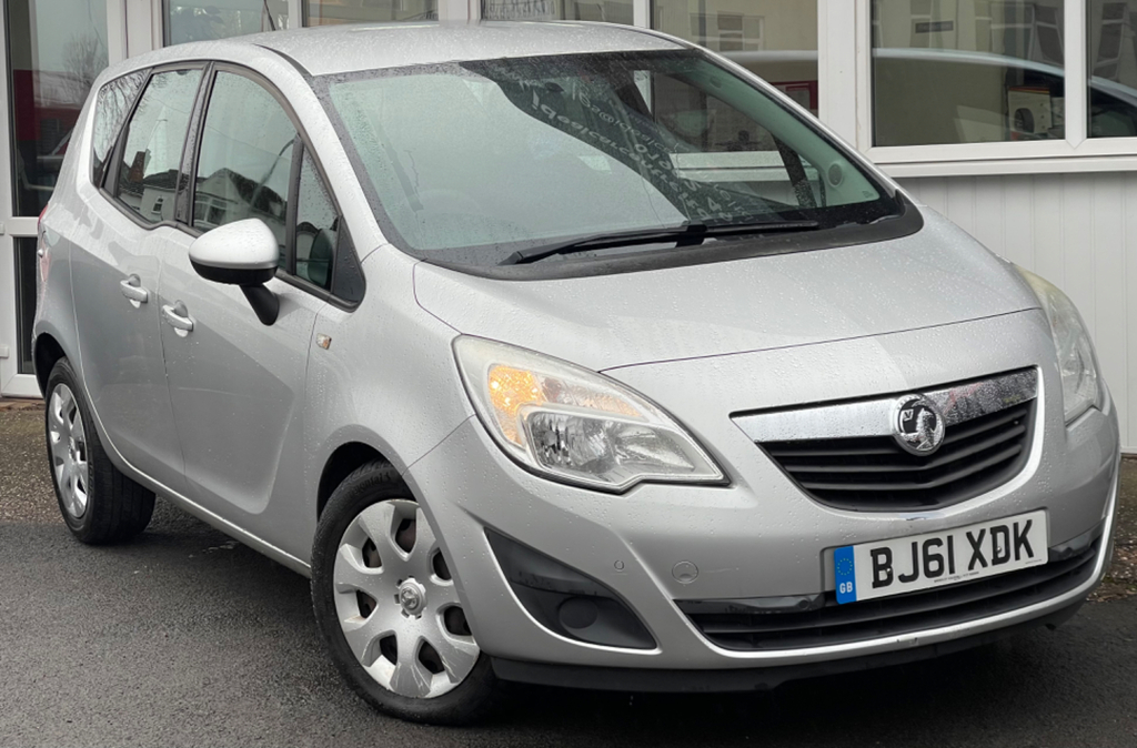 Vauxhall Meriva 1.4 16V Exclusiv Mpv Euro 5 Non Silver