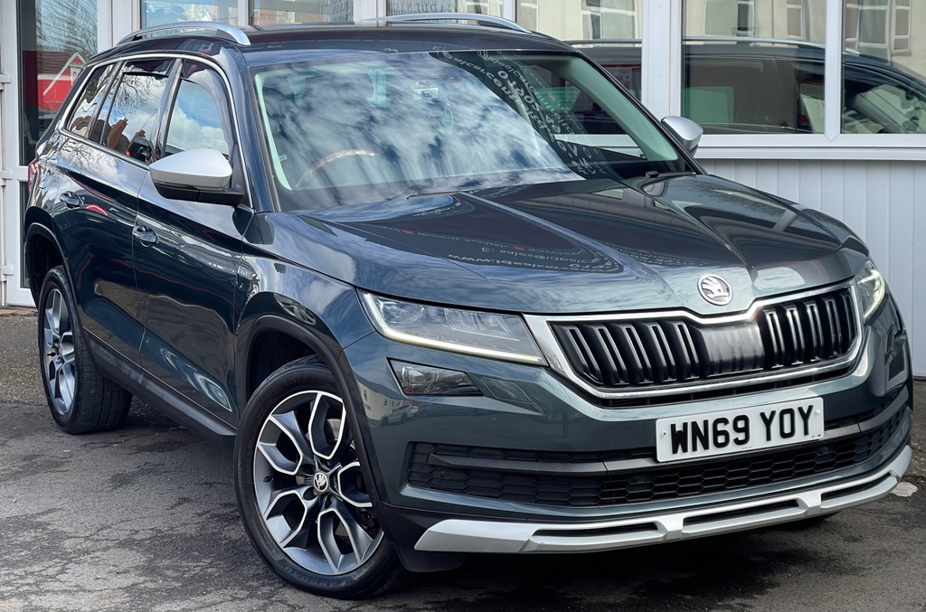 Skoda Kodiaq 2.0 Tdi Scout Suv Dsg 4Wd Euro 6 Ss WN69YOY Grey #3