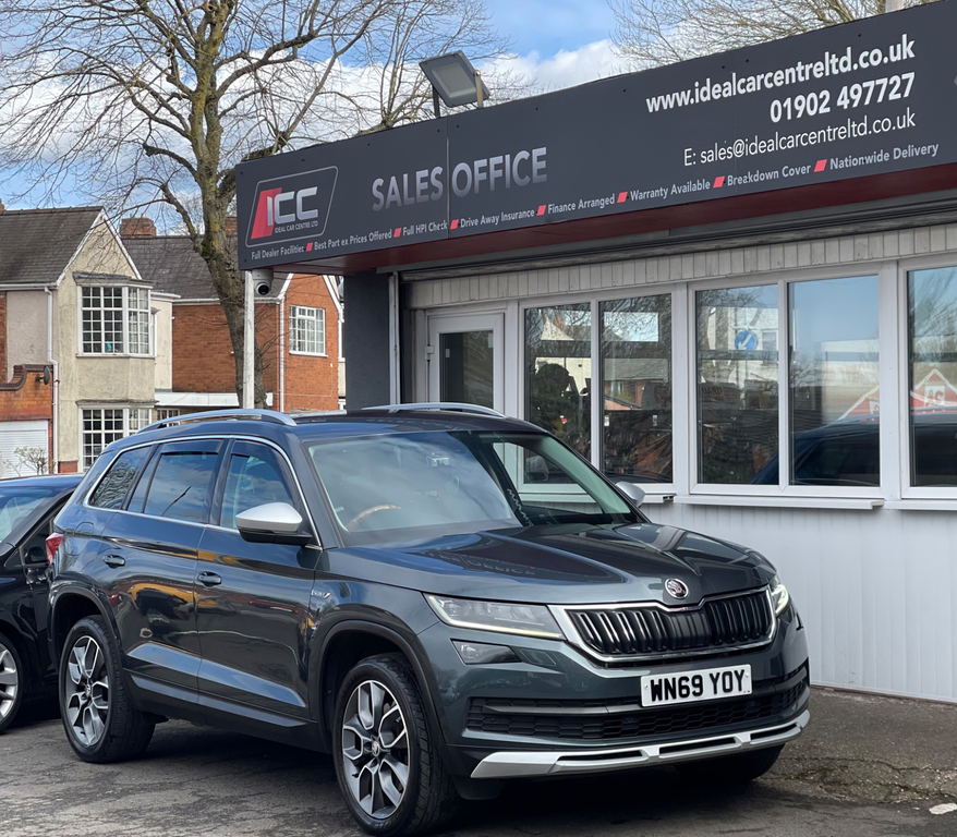 Skoda Kodiaq 2.0 Tdi Scout Suv Dsg 4Wd Euro 6 Ss WN69YOY Grey #6