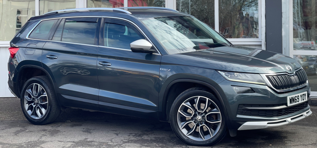 Skoda Kodiaq 2.0 Tdi Scout Suv Dsg 4Wd Euro 6 Ss WN69YOY Grey #4
