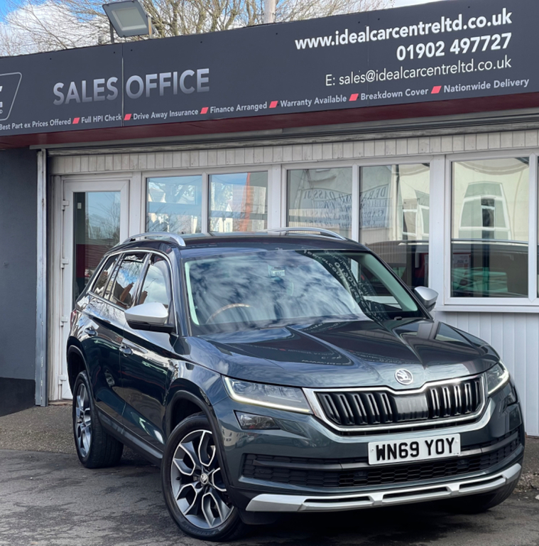 Skoda Kodiaq 2.0 Tdi Scout Suv Dsg 4Wd Euro 6 Ss Grey