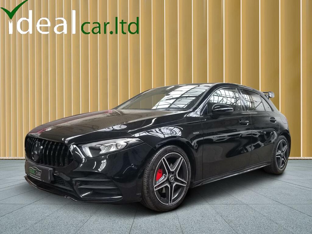 Mercedes-Benz A Class 1.3 A180 Amg Line Executive 7G-dct Euro 6 Ss AU23FRV Black #2
