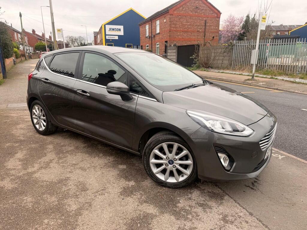 Ford Fiesta Hatchback 1.0T Ecoboost Titanium Euro 6 Ss ST69YNE Grey #6