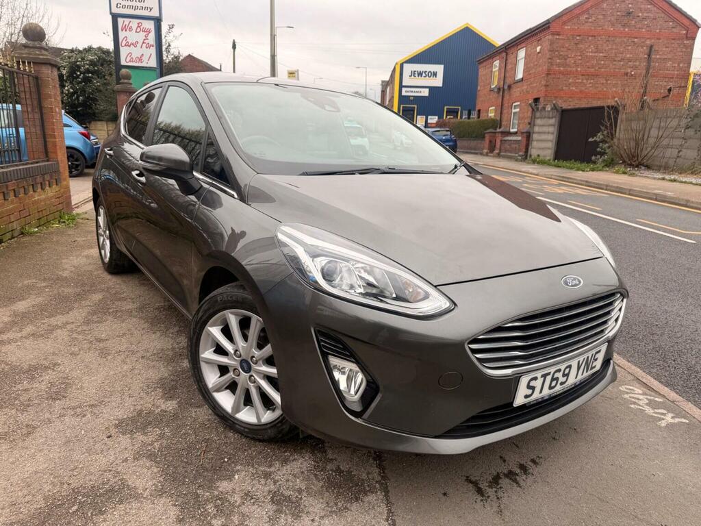 Ford Fiesta Hatchback 1.0T Ecoboost Titanium Euro 6 Ss Grey