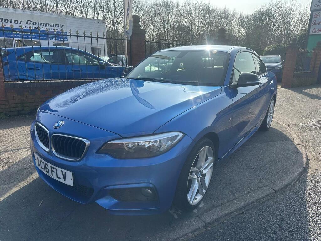 BMW 2 Series Gran Coupe Coupe 1.5 218I M Sport Euro 6 Ss 201516 KC16FLV Blue #2
