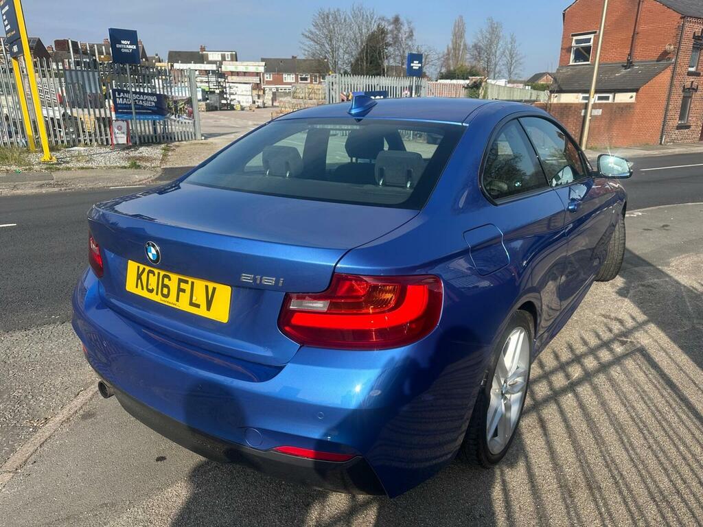 BMW 2 Series Gran Coupe Coupe 1.5 218I M Sport Euro 6 Ss 201516 KC16FLV Blue #3