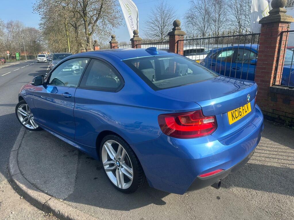 BMW 2 Series Gran Coupe Coupe 1.5 218I M Sport Euro 6 Ss 201516 KC16FLV Blue #4