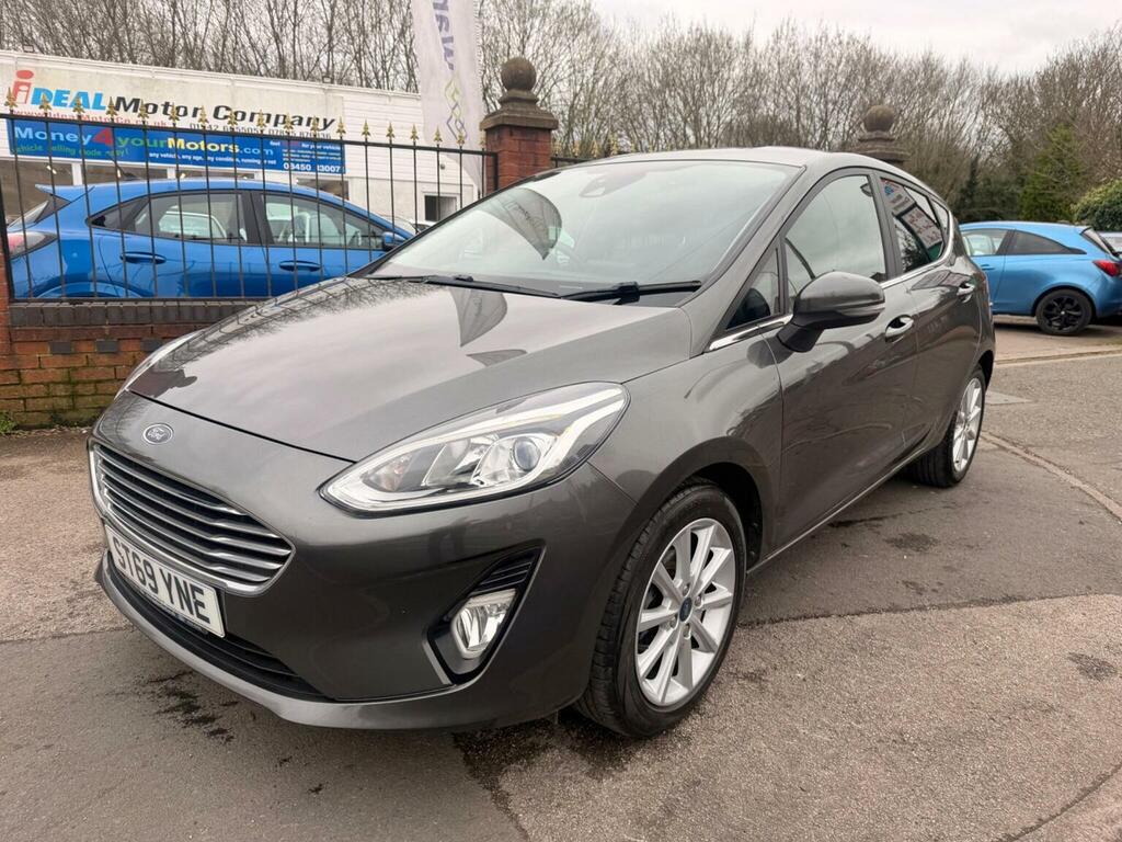 Ford Fiesta Hatchback 1.0T Ecoboost Titanium Euro 6 Ss ST69YNE Grey #2