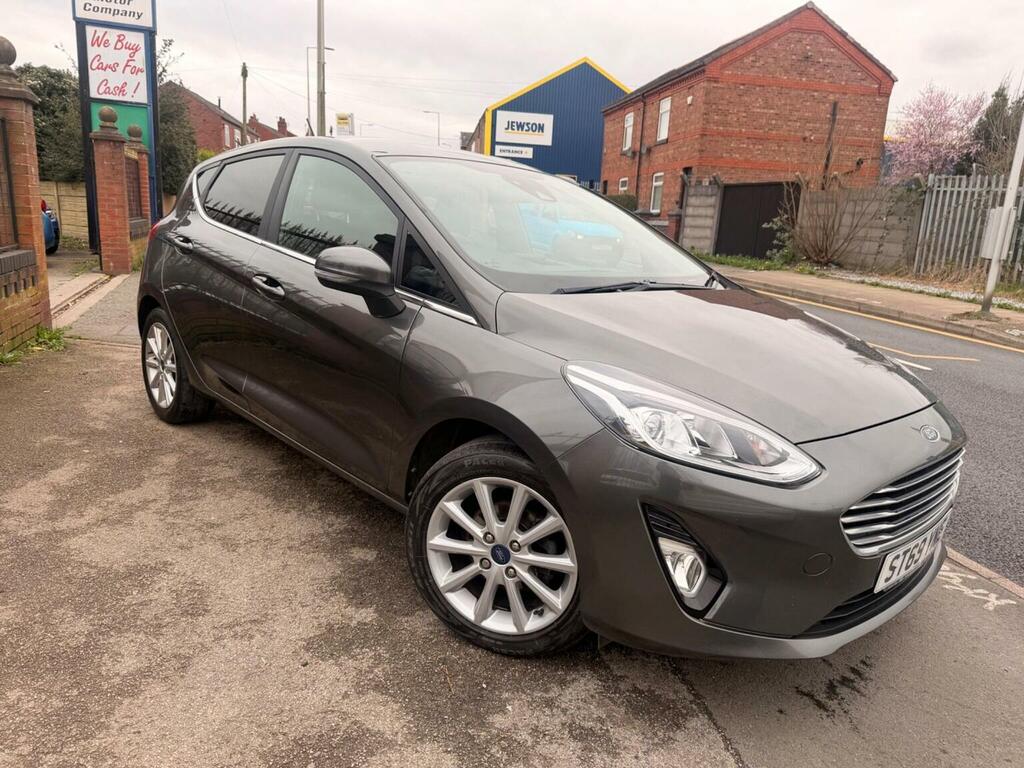 Ford Fiesta Hatchback 1.0T Ecoboost Titanium Euro 6 Ss ST69YNE Grey #5