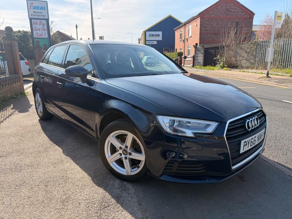 Audi A3 Hatchback 1.0 Tfsi Se Sportback Euro 6 Ss PY66NNH Blue #2