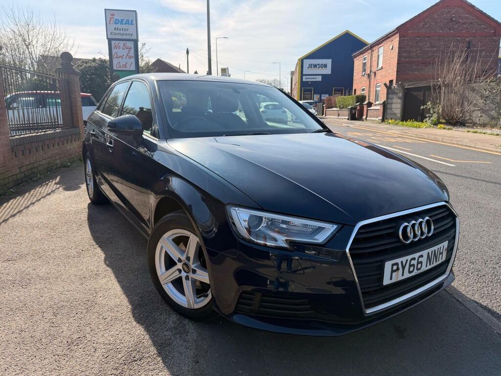 Audi A3 Hatchback 1.0 Tfsi Se Sportback Euro 6 Ss PY66NNH Blue