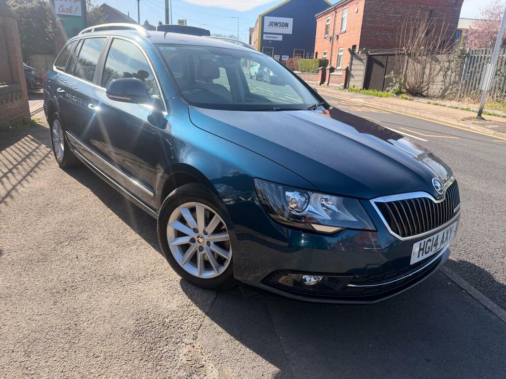 Skoda Superb Estate 1.6 Tdi Elegance Greenline III Euro 5 Ss Blue